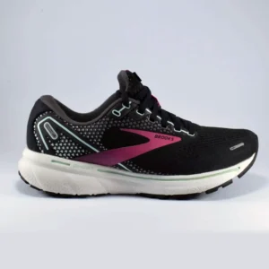 Brooks Ghost 14 Black/Pink Running Shoes