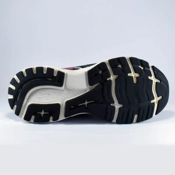 Brooks Ghost 14 Black/Pink Running Shoes - Image 2