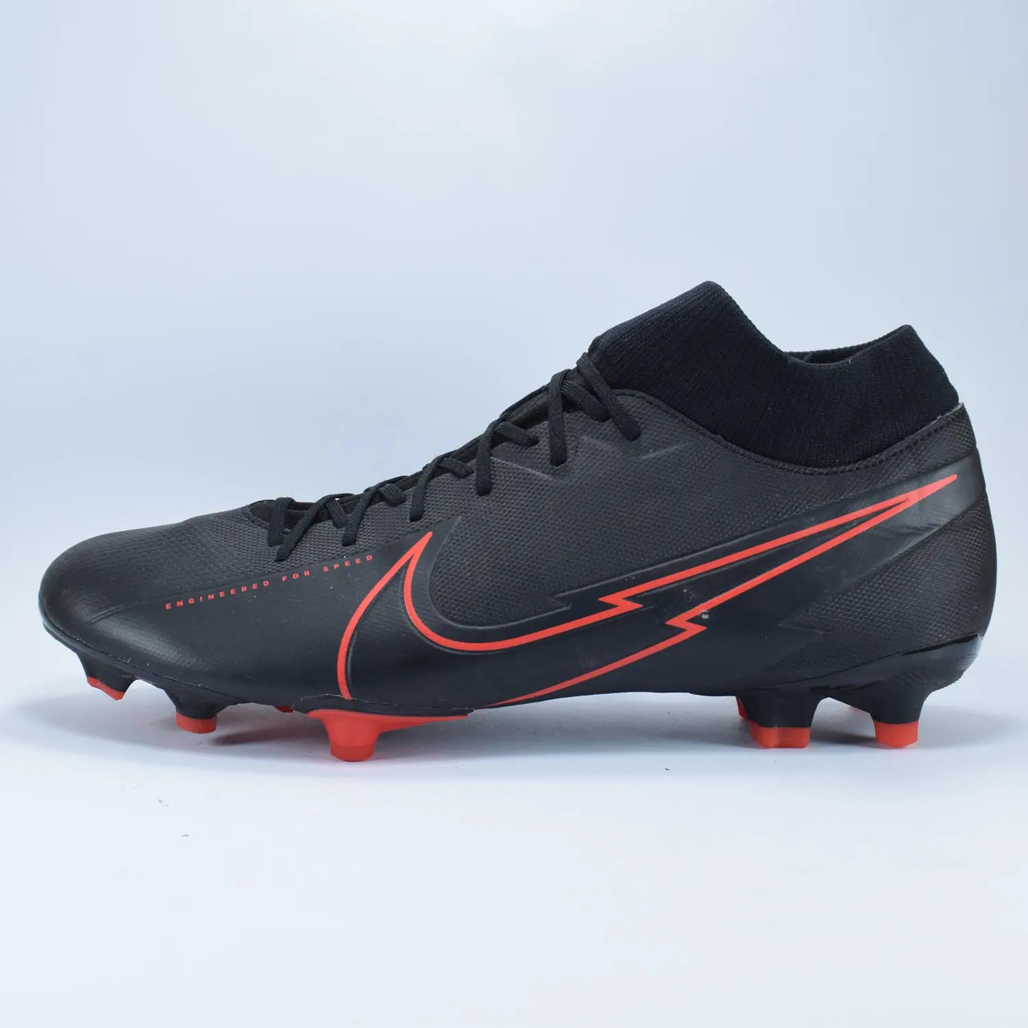 Nike Mercurial Superfly 7 Pro FG Black X Chile Red - Image 4