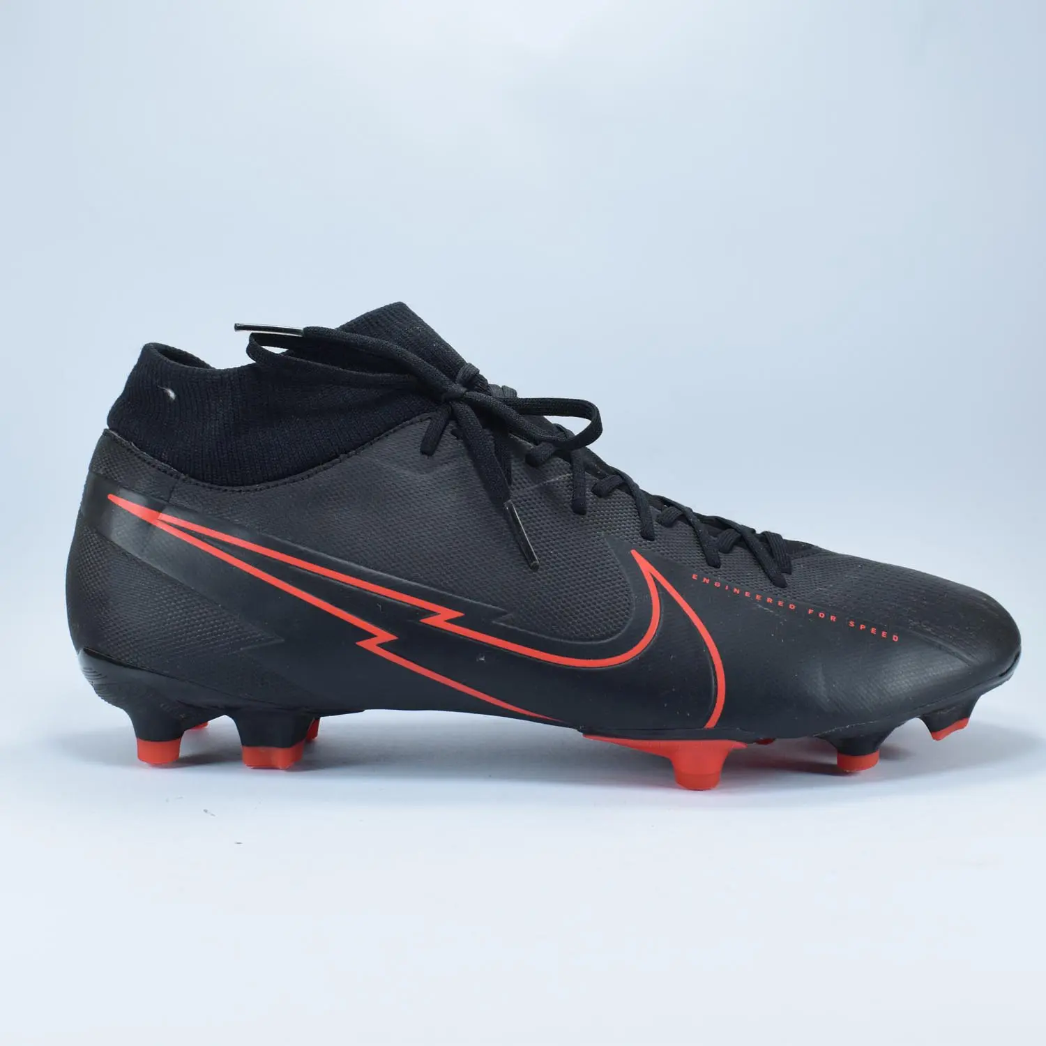Nike Mercurial Superfly 7 Pro FG Black X Chile Red